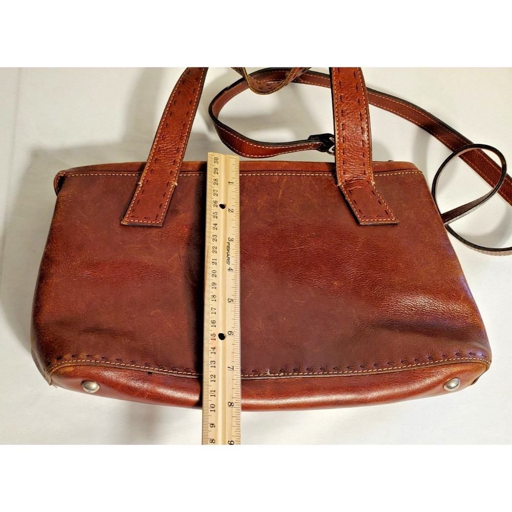 Fossil Brown Leather Purse Shoulder Bag - Picture 6 of 6